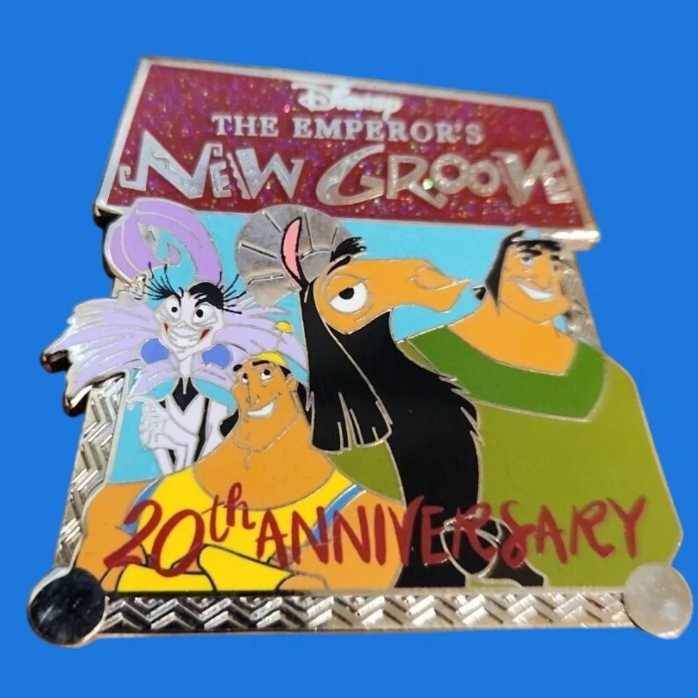 Disney Pin EMPERORS NEW GROOVE YZMA KUZCO KRONK PACHA 20th Artist‎ Proof LE AP